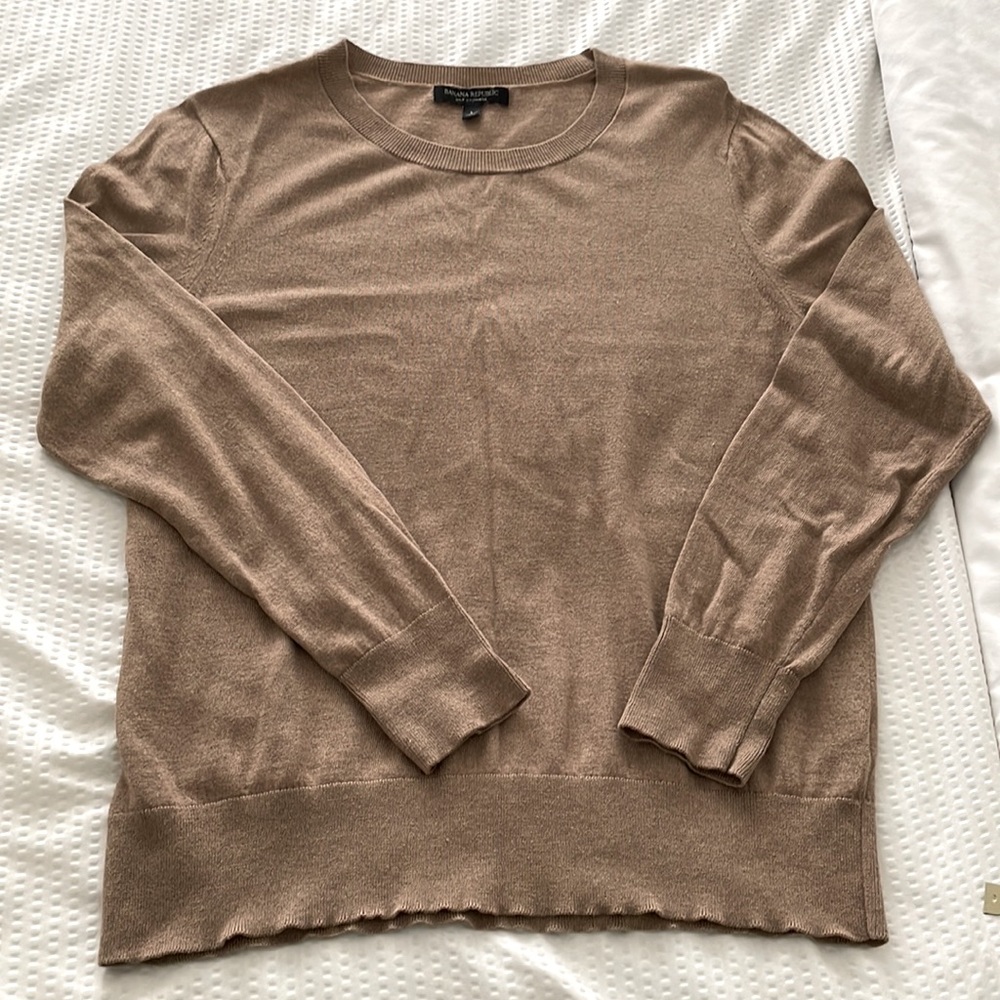 Banana Republic Brown Sweater, Size L